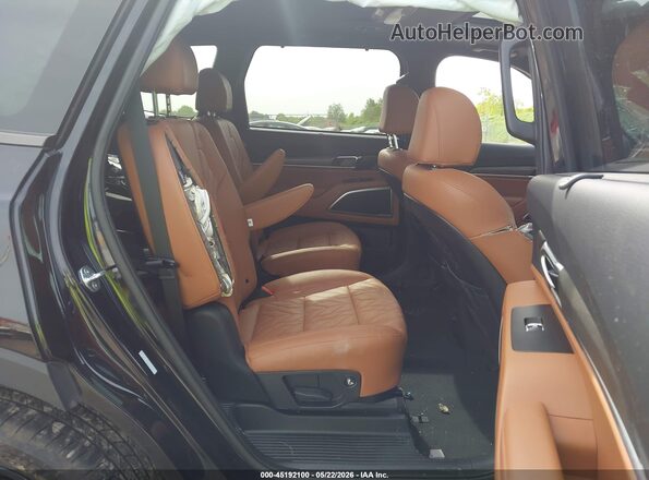 5XYP3DGCXSG592503 2025 KIA TELLURIDE Black VIN კოდის სტიკერის ხედი