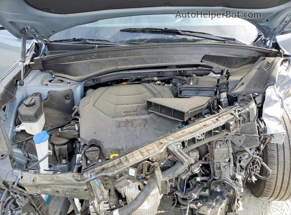 5XYP3DHC1NG305245 2022 KIA TELLURIDE Blue Շարժիչի բաժամունքի տեսք