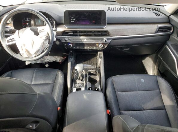 5XYP3DHC1NG305245 2022 KIA TELLURIDE Blue Առջևի վահանակի տեսք
