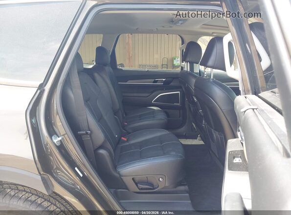 5XYP3DHC3NG252046 2022 KIA TELLURIDE Brown VIN կոդի պիտակի տեսք