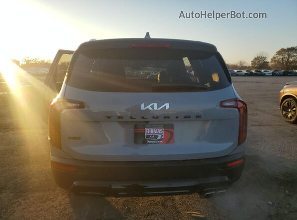 5XYP3DHC3NG323665 2022 KIA TELLURIDE Gray Հետևի տեսք