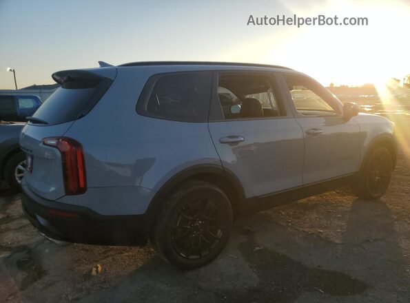 5XYP3DHC3NG323665 2022 KIA TELLURIDE Gray Հետևի աջ