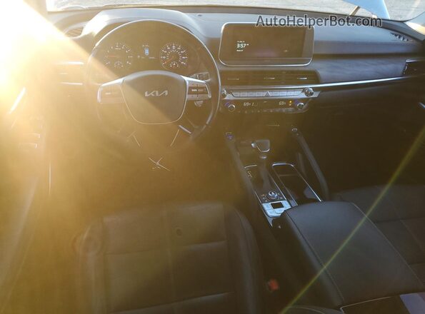 5XYP3DHC3NG323665 2022 KIA TELLURIDE Gray Առջևի վահանակի տեսք
