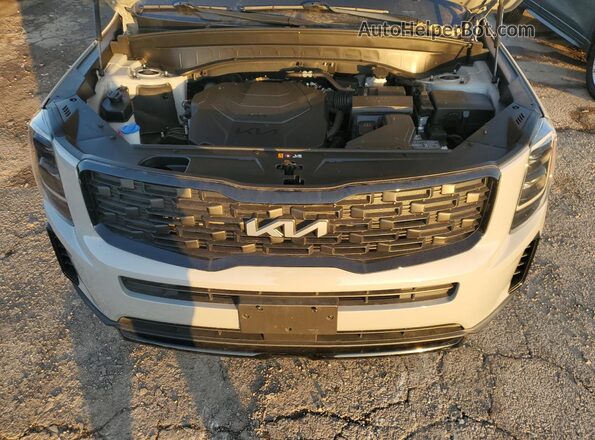 5XYP3DHC3NG323665 2022 KIA TELLURIDE Gray Շարժիչի բաժամունքի տեսք