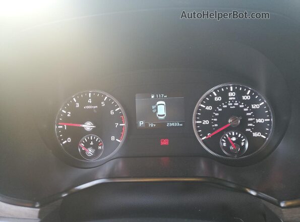 5XYP3DHC3NG323665 2022 KIA TELLURIDE Gray Սարքավորումների վահանակի տեսք