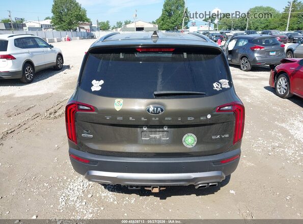 5XYP3DHC4MG113333 2021 KIA TELLURIDE Brown 