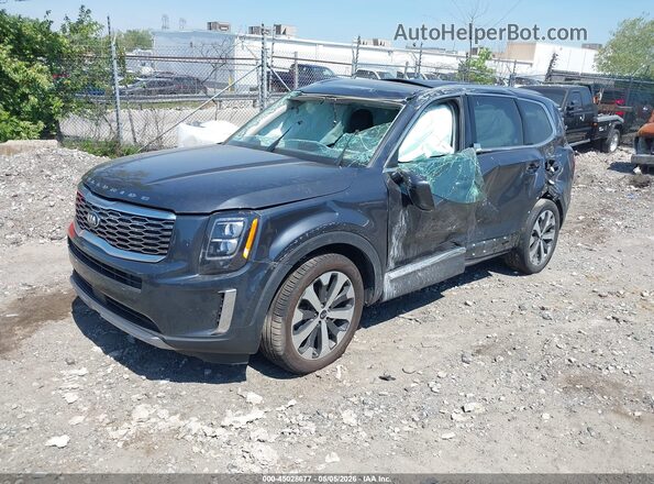 5XYP3DHC5MG114166 2021 KIA TELLURIDE Gray 
