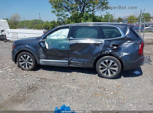 5XYP3DHC5MG114166 2021 KIA TELLURIDE Gray 