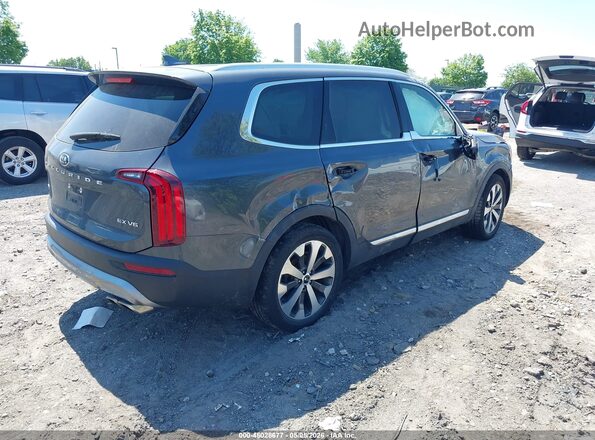 5XYP3DHC5MG114166 2021 KIA TELLURIDE Gray 