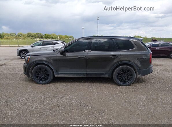 5XYP3DHC6MG178989 2021 KIA TELLURIDE Gray Панорамний вид салону 360°