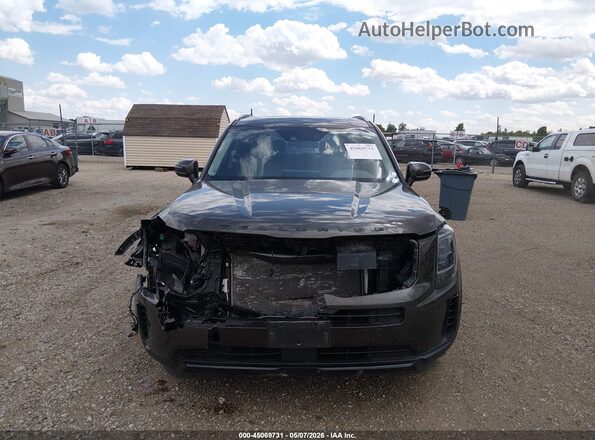 5XYP3DHC6MG178989 2021 KIA TELLURIDE Gray Вид щитка приладів