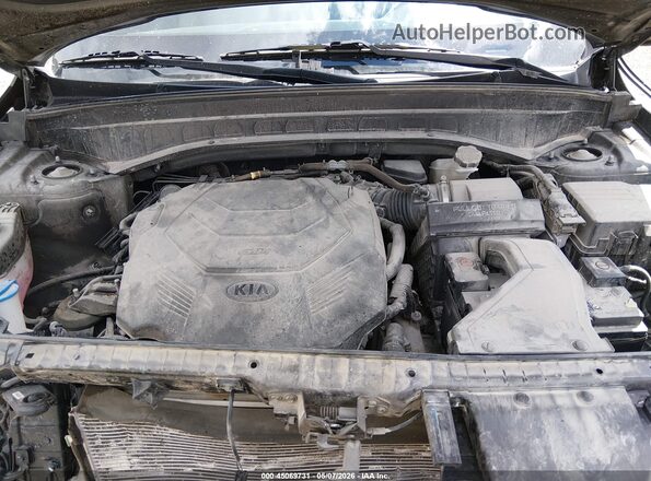 5XYP3DHC6MG178989 2021 KIA TELLURIDE Gray Вид ззаду