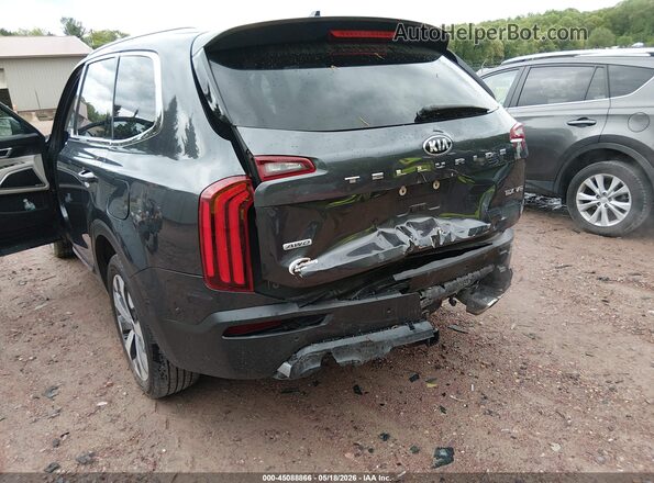 5XYP3DHC7MG132829 2021 KIA TELLURIDE Gray Widok z przodu