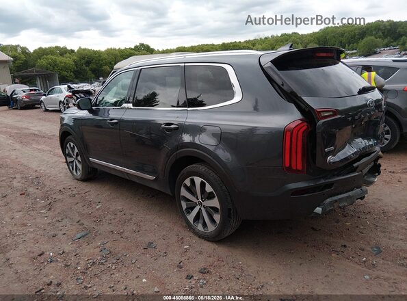 5XYP3DHC7MG132829 2021 KIA TELLURIDE Gray Tył lewy