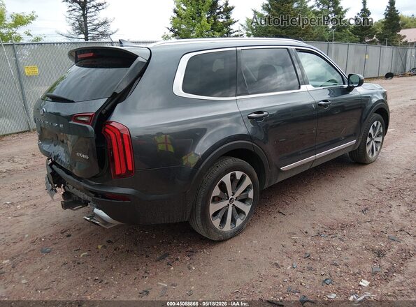 5XYP3DHC7MG132829 2021 KIA TELLURIDE Gray Tył prawy