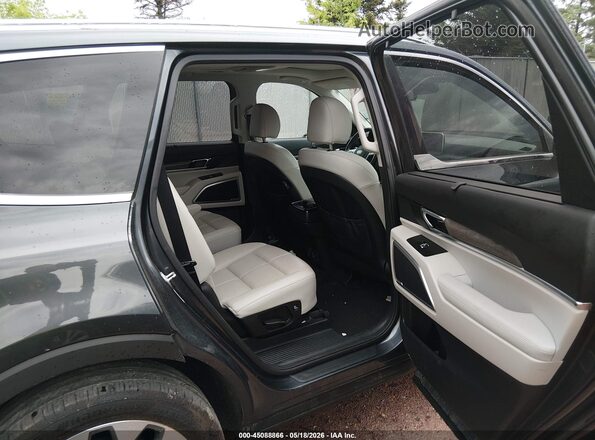 5XYP3DHC7MG132829 2021 KIA TELLURIDE Gray Widok naklejki z numerem VIN
