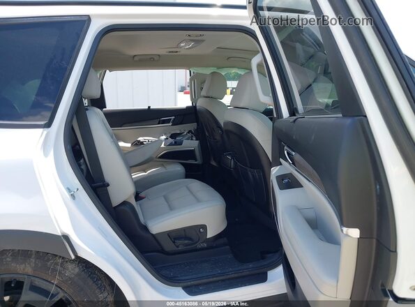 5XYP3DHC8NG297533 2022 KIA TELLURIDE White VIN sticker view
