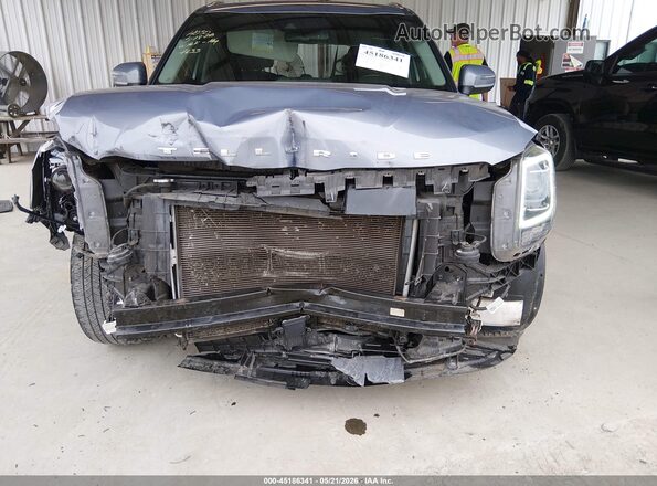 5XYP3DHC9LG084233 2020 KIA TELLURIDE Gray Սալոնի հետևի տեսք
