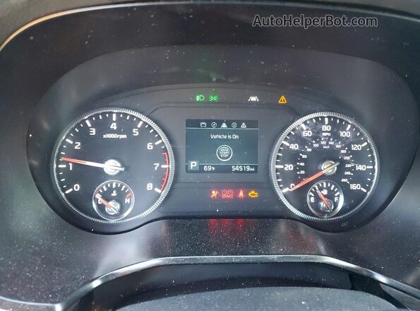 5XYP3DHC9NG307325 2022 KIA TELLURIDE Black Widok zestawu wskaźników