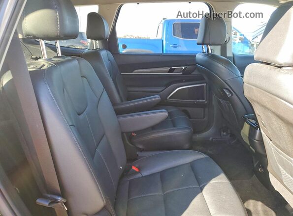 5XYP3DHC9NG307325 2022 KIA TELLURIDE Black Widok wnętrza z tyłu