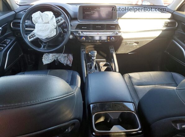 5XYP3DHC9NG307325 2022 KIA TELLURIDE Black Widok deski rozdzielczej