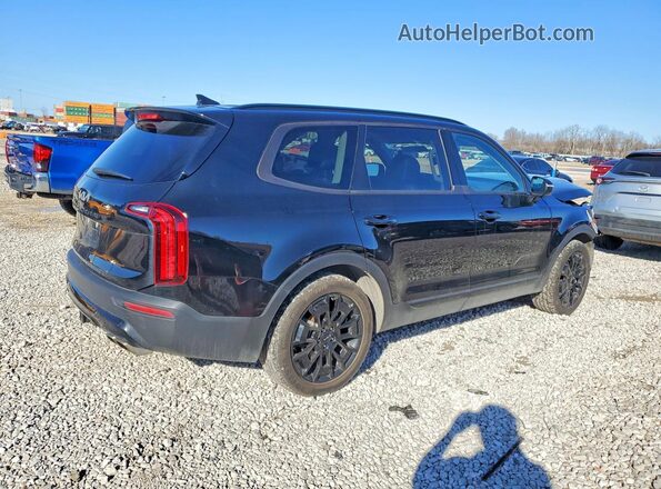 5XYP3DHC9NG307325 2022 KIA TELLURIDE Black Tył prawy