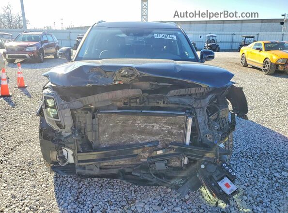 5XYP3DHC9NG307325 2022 KIA TELLURIDE Black Widok z przodu