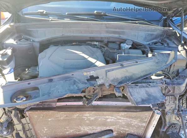 5XYP3DHC9NG307325 2022 KIA TELLURIDE Black Widok komory silnika