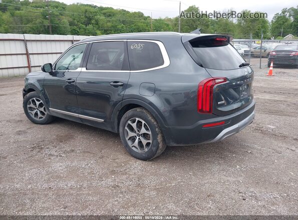 5XYP3DHCXLG027698 2020 KIA TELLURIDE Gray Rear left