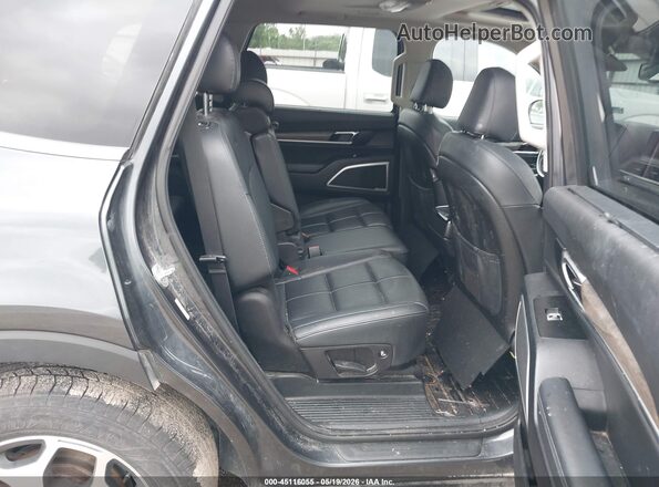 5XYP3DHCXLG027698 2020 KIA TELLURIDE Gray VIN sticker view