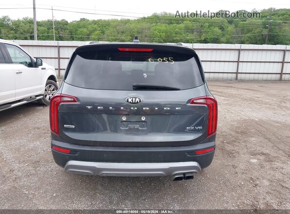 5XYP3DHCXLG027698 2020 KIA TELLURIDE Gray 