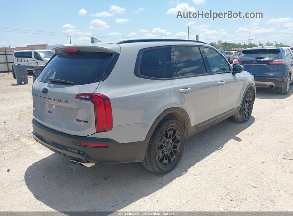 5XYP3DHCXMG169938 2021 KIA TELLURIDE Gray Задня права чверть