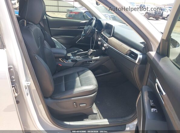 5XYP3DHCXMG169938 2021 KIA TELLURIDE Gray Вид салону спереду