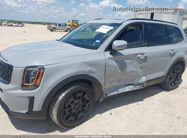 5XYP3DHCXMG169938 2021 KIA TELLURIDE Gray Вид спереду