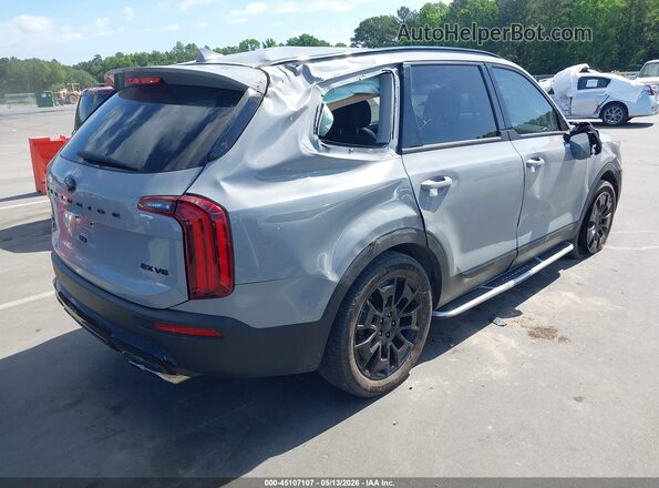 5XYP3DHCXMG182222 2021 KIA TELLURIDE Серый Задняя правая четверть