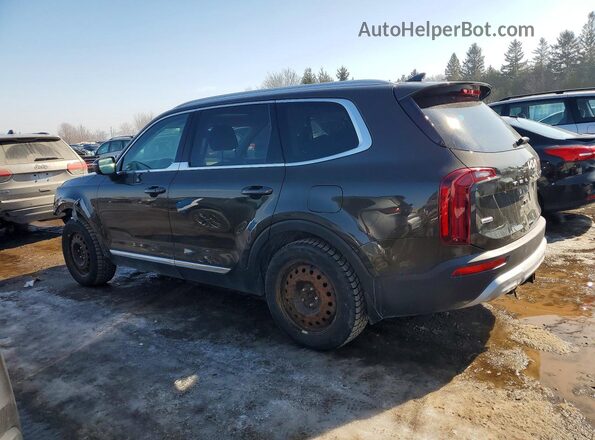 5XYP3DHCXNG299963 2022 KIA TELLURIDE Green Trasero izquierdo