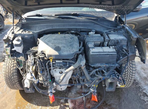 5XYP3DHCXNG299963 2022 KIA TELLURIDE Green Vista del compartimento del motor
