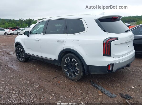 5XYP54GC9RG535164 2024 KIA TELLURIDE White Задня ліва чверть