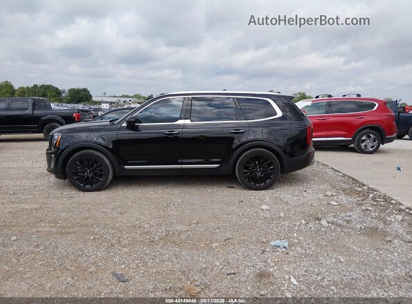 5XYP54HC1MG134067 2021 KIA TELLURIDE Black Սալոնի 360 աստիճան տեսք