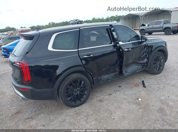 5XYP54HC1NG231464 2022 KIA TELLURIDE Black Trasero derecho