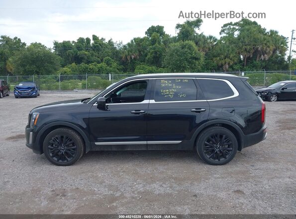 5XYP54HC1NG231464 2022 KIA TELLURIDE Black Vista interior de 360 grados