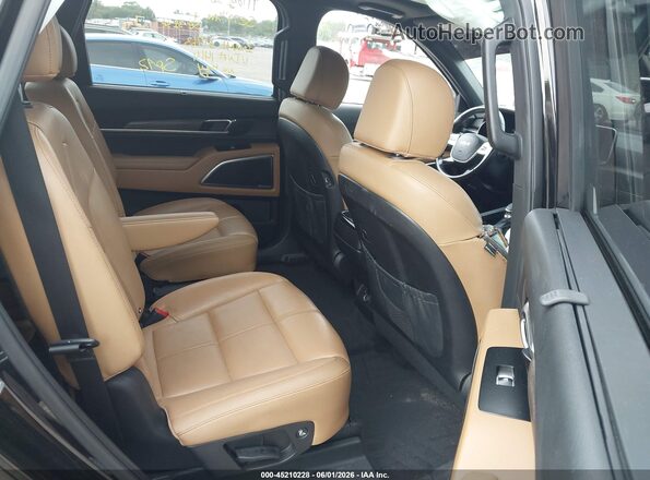 5XYP54HC1NG231464 2022 KIA TELLURIDE Black Vista de la etiqueta del VIN