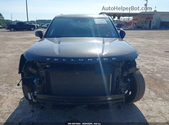 5XYP54HC6NG218421 2022 KIA TELLURIDE Коричневый Вид задней части салона