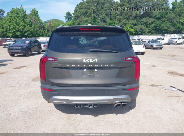 5XYP54HC6NG218421 2022 KIA TELLURIDE Коричневый 