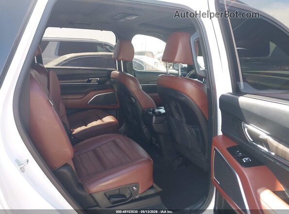 5XYP5DGC1RG428304 2024 KIA TELLURIDE White Widok naklejki z numerem VIN