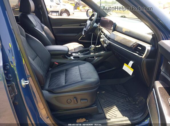 5XYP5DGC2PG348832 2023 KIA TELLURIDE Синий Вид салона спереди