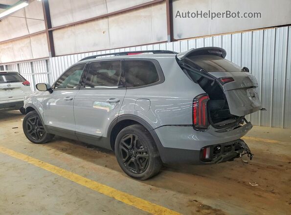 5XYP5DGC2RG496742 2024 KIA TELLURIDE Gray Trasero izquierdo