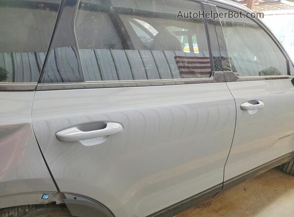 5XYP5DGC2RG496742 2024 KIA TELLURIDE Gray Vista de los asientos traseros