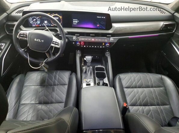 5XYP5DGC2RG496742 2024 KIA TELLURIDE Gray Vista del salpicadero