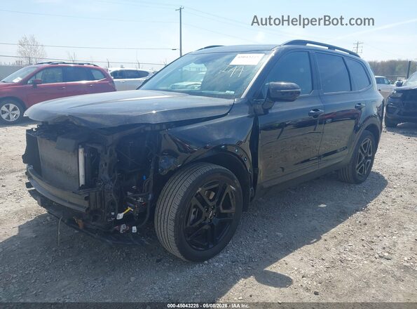 5XYP5DGC2RG562240 2024 KIA TELLURIDE Черный Передняя левая четверть